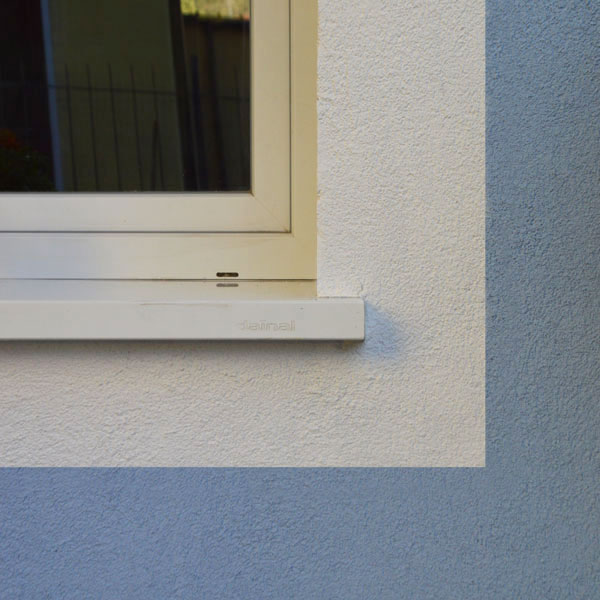 Finiture esterne davanzale alluminio finestra riqualificazione energetica superbonus 110%
