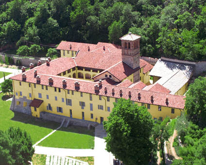Vista aerea del complesso Certosa 1515