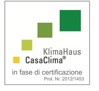Casa Clima Almese - fase di certificazione