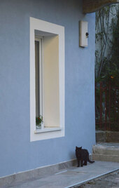 Dettaglio finestre gatto esterno riduzione consumi Bruzolo 110% 