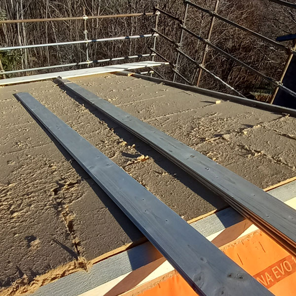 fibra di legno coibentazione tetto copertura superbonus 110% riduzione dei consumi riqualificazione energetica 